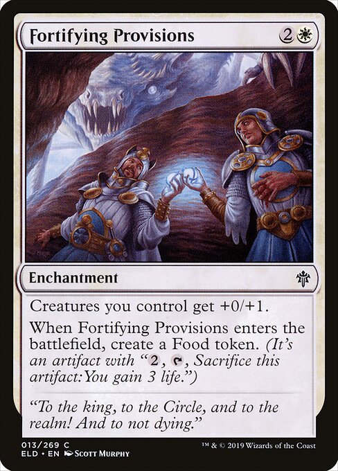 Fortifying Provisions (13) (Foil) - Throne of Eldraine - Game On