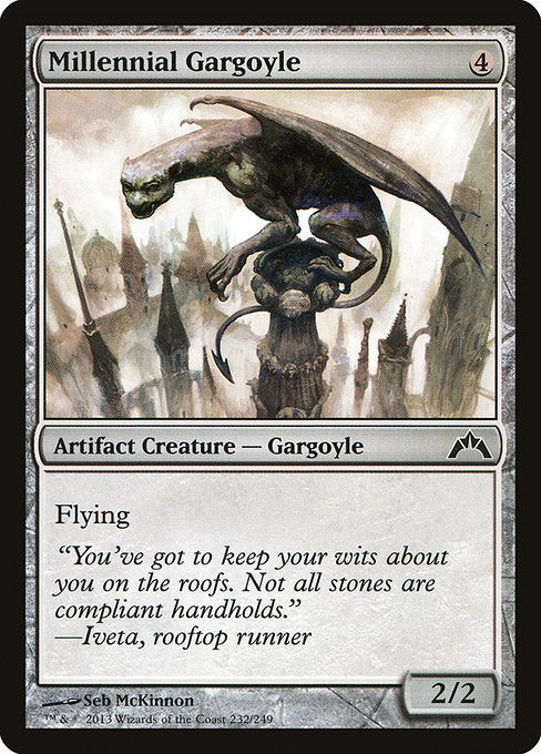 Millennial Gargoyle (232) (Foil) - Gatecrash - Game On