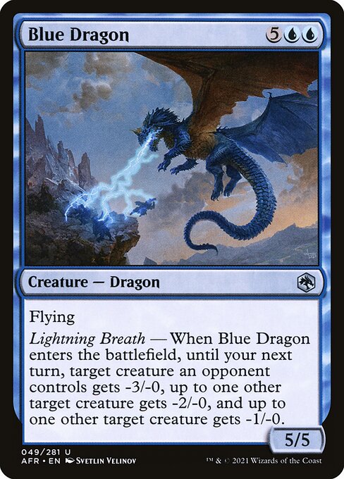 Blue Dragon (49) - Adventures in the Forgotten Realms - Game On