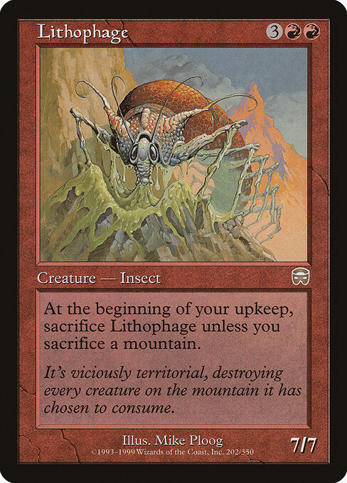 Lithophage (202) - Mercadian Masques - Game On