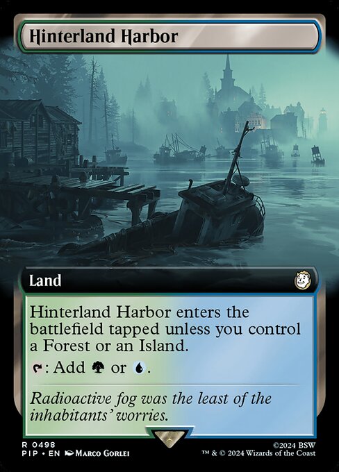 Hinterland Harbor (498) - EXTENDED ART - Fallout - Game On