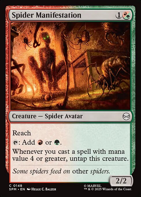 Spider Manifestation (148) (Foil) - Marvel's Spider-Man - Game On