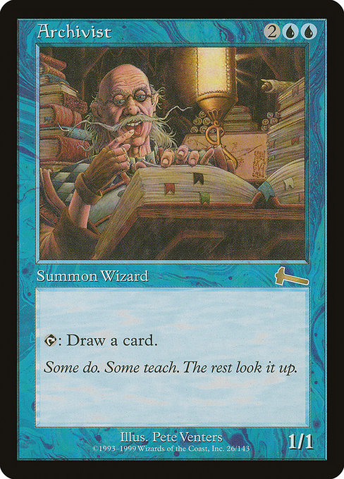 Archivist (26) (Foil) - Urza's Legacy - Game On