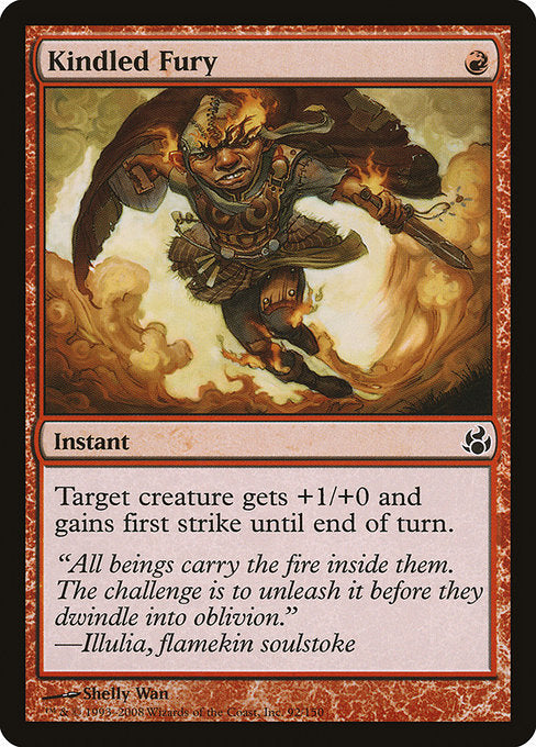 Kindled Fury (92) (Foil) - Morningtide - Game On