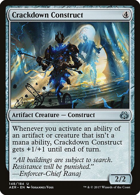 Crackdown Construct (148) - Aether Revolt - Game On