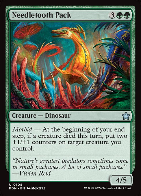 Needletooth Pack (108) (Foil) - Foundations - Game On