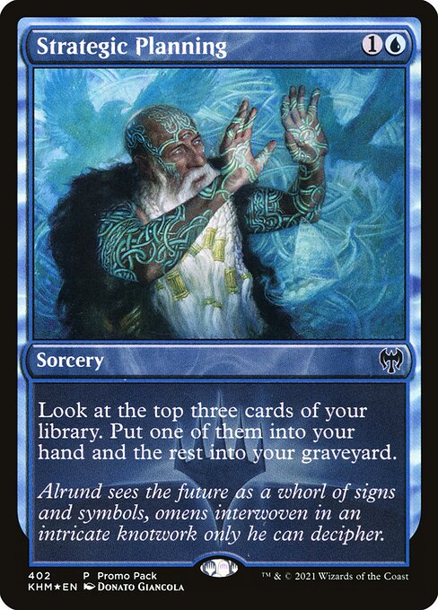 Strategic Planning (402) (Foil) - Kaldheim - Game On