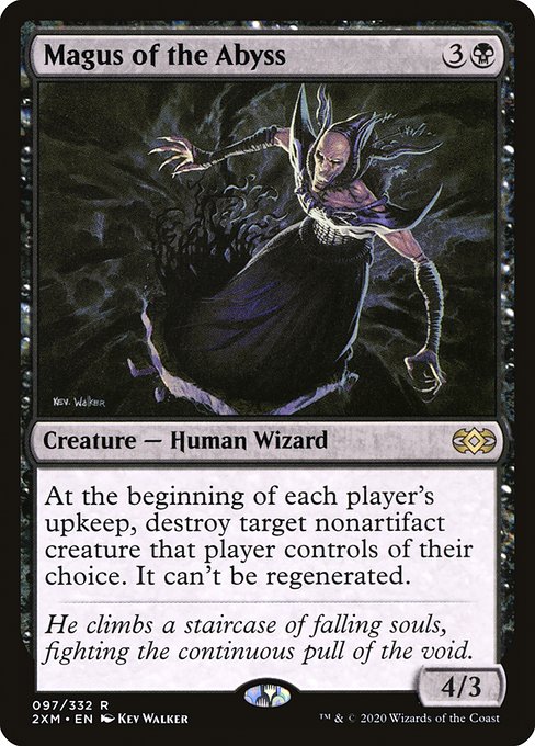 Magus of the Abyss (97) (Foil) - Double Masters - Game On