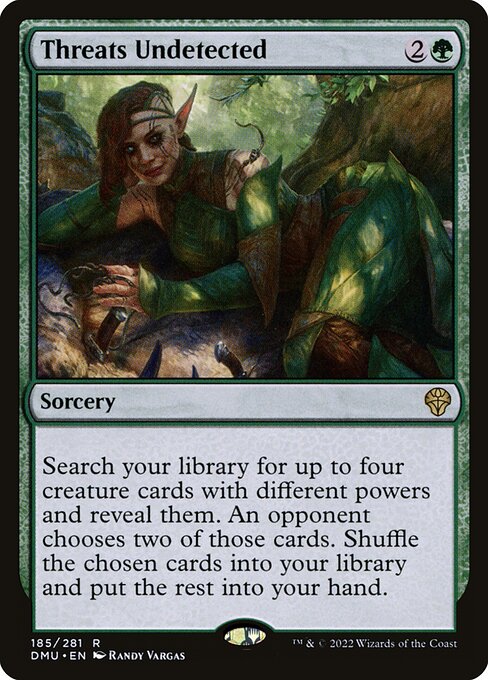 Threats Undetected (185) (Foil) - Dominaria United - Game On
