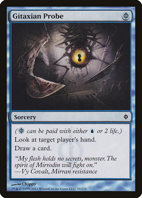 Gitaxian Probe (35) - New Phyrexia - Game On
