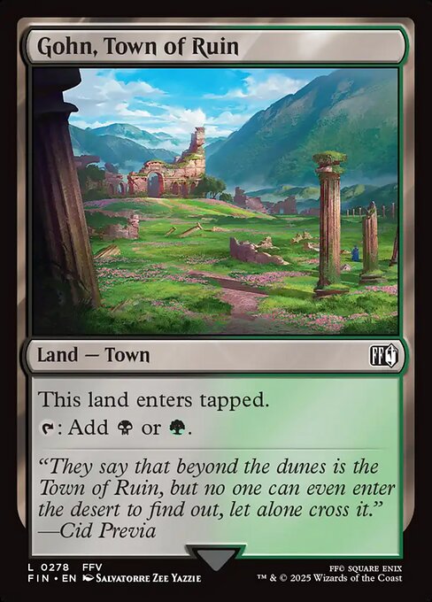 Gohn, Town of Ruin (278) (Foil) - Final Fantasy - Game On