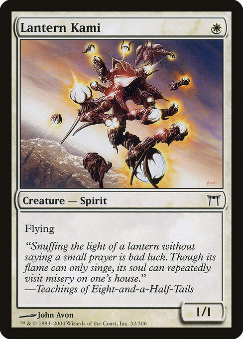 Lantern Kami (32) (Foil) - Champions of Kamigawa - Game On