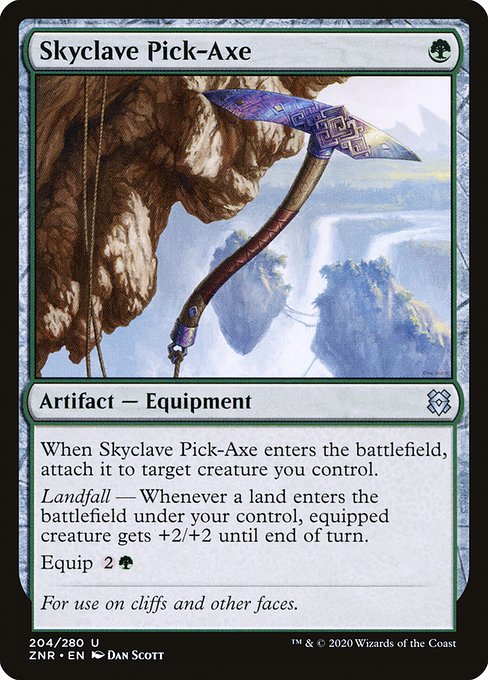 Skyclave Pick-Axe (204) (Foil) - Zendikar Rising - Game On