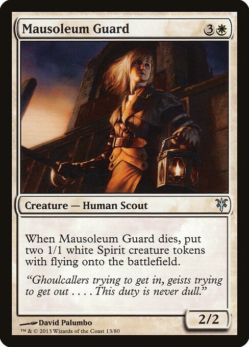 Mausoleum Guard (13) - Duel Decks: Sorin vs. Tibalt - Game On