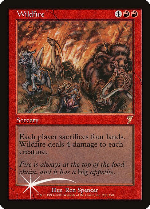 Wildfire (228★) - Seventh Edition - Game On