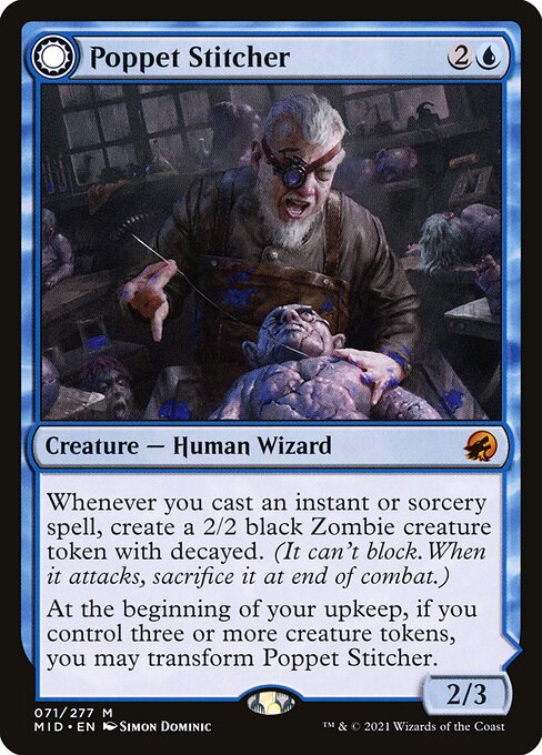 Poppet Stitcher // Poppet Factory (71) - Innistrad: Midnight Hunt - Game On