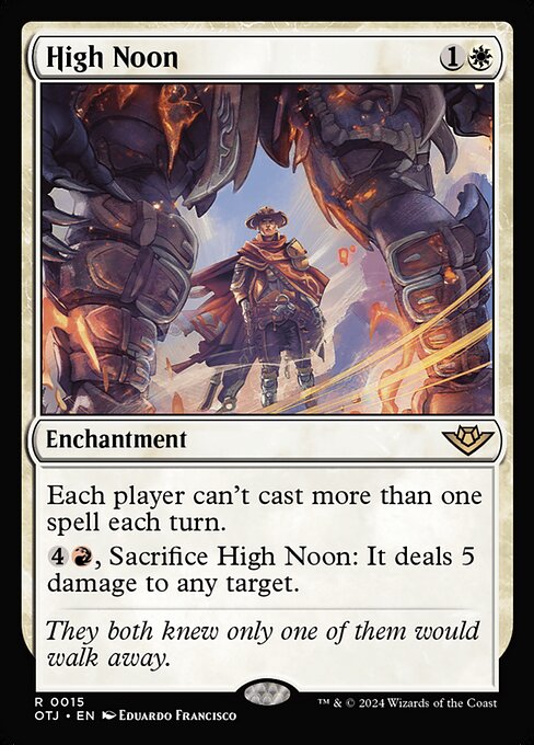 High Noon (15) (Foil) - Outlaws of Thunder Junction - Game On