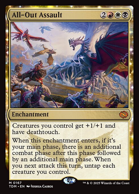 All-Out Assault (167p) - Tarkir: Dragonstorm Promos - Game On