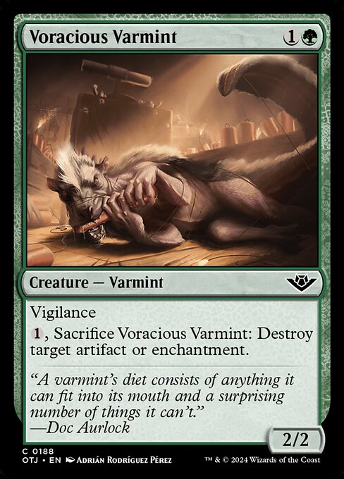 Voracious Varmint (188) (Foil) - Outlaws of Thunder Junction - Game On