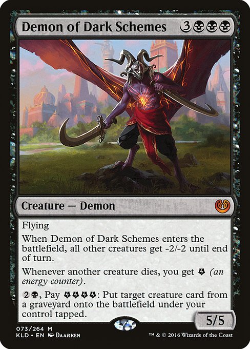 Demon of Dark Schemes (73) (Foil) - Kaladesh - Game On
