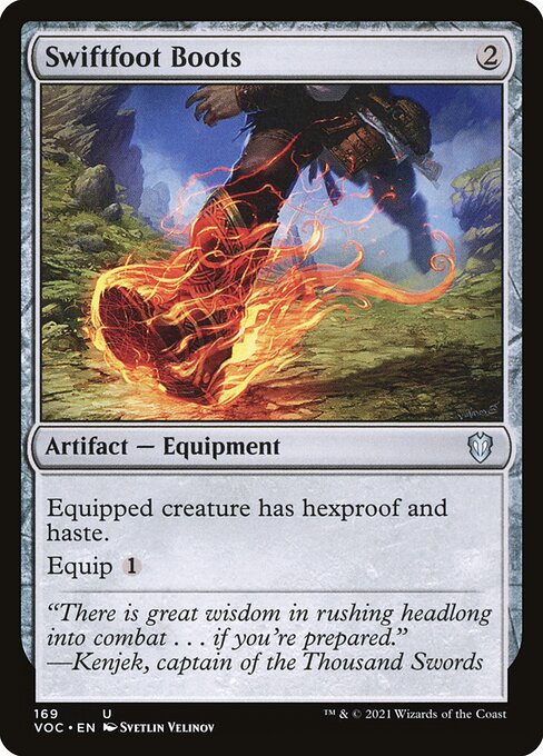 Swiftfoot Boots (169) - Crimson Vow Commander - Game On