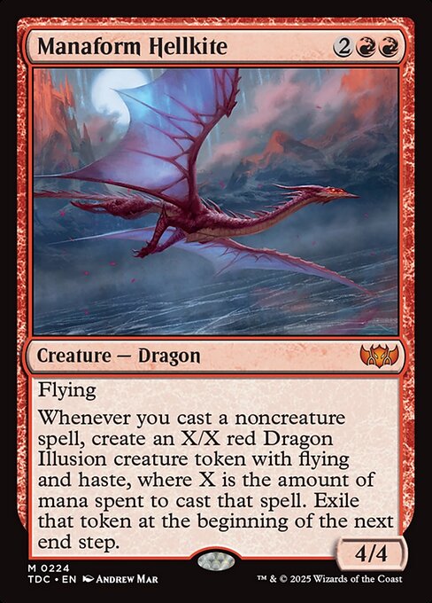 Manaform Hellkite (224) - Tarkir: Dragonstorm Commander - Game On