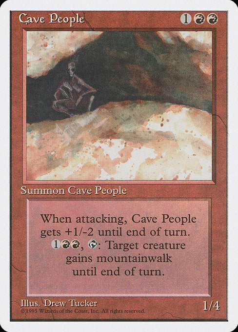 Cave People (181) - Fourth Edition - Game On