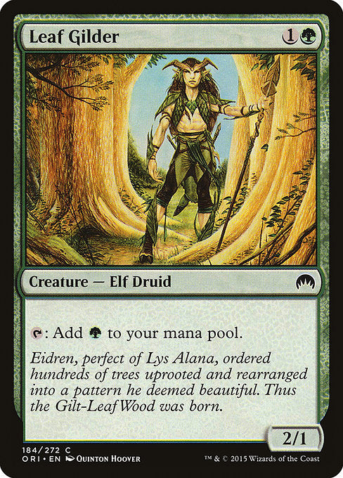 Leaf Gilder (184) (Foil) - Magic Origins - Game On