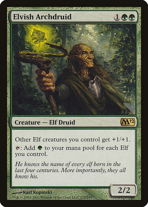 Elvish Archdruid (172) - Magic 2012 - Game On