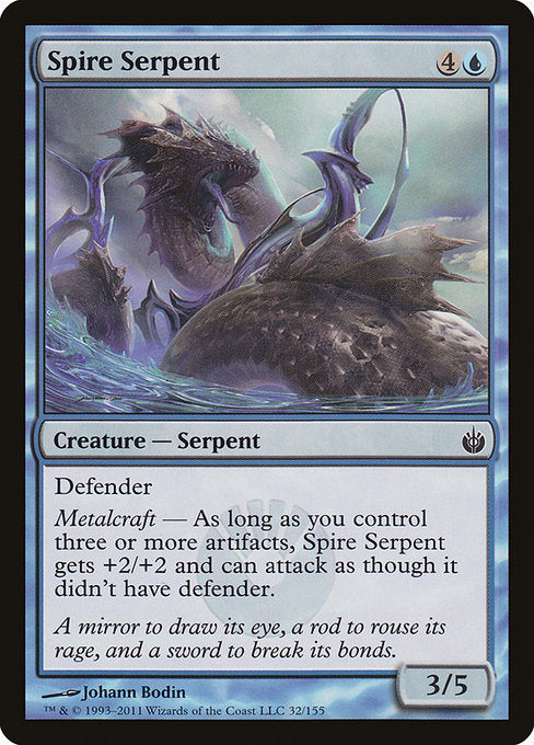 Spire Serpent (32) (Foil) - Mirrodin Besieged - Game On