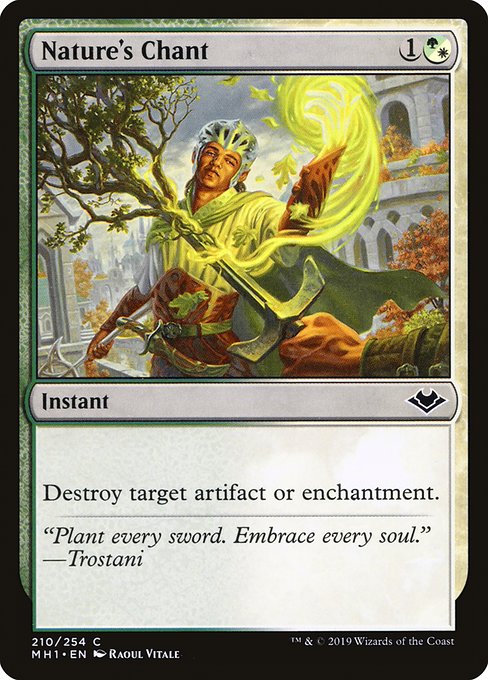 Nature's Chant (210) - Modern Horizons - Game On