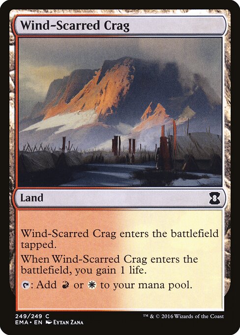 Wind-Scarred Crag (249) (Foil) - Eternal Masters - Game On