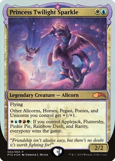 Princess Twilight Sparkle (2) (Foil) - Ponies: The Galloping - Game On