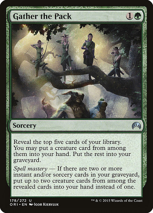 Gather the Pack (178) - Magic Origins - Game On