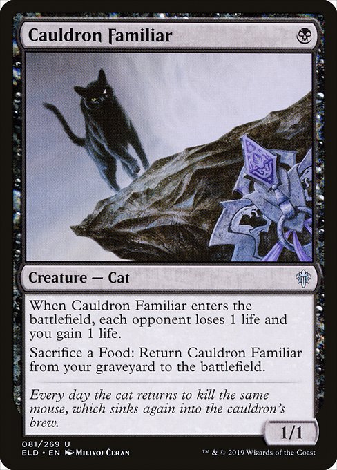 Cauldron Familiar (81) - Throne of Eldraine - Game On