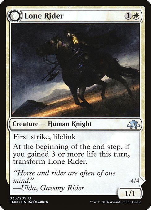 Lone Rider // It That Rides as One (33) - Eldritch Moon - Game On