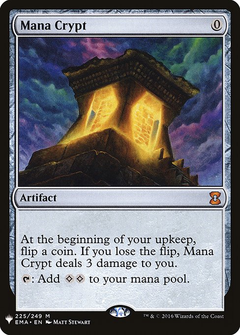 Mana Crypt (EMA-225) - The List - Game On
