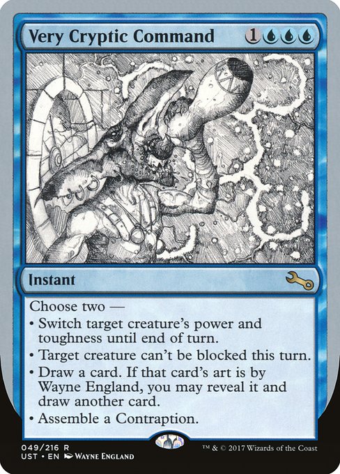 Very Cryptic Command (49a) - Unstable - Game On