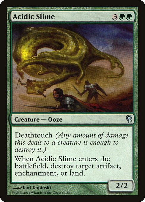 Acidic Slime (64) - Duel Decks: Jace vs. Vraska - Game On