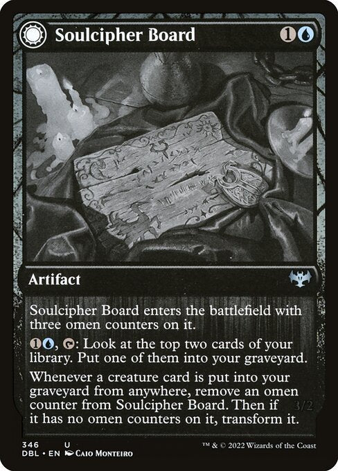 Soulcipher Board // Cipherbound Spirit (346) - Innistrad: Double Feature - Game On