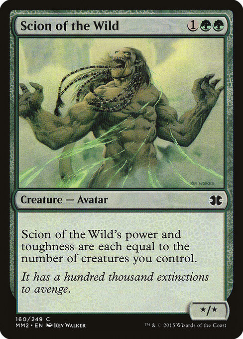 Scion of the Wild (160) (Foil) - Modern Masters 2015 - Game On