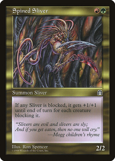Spined Sliver (130) - Stronghold - Game On