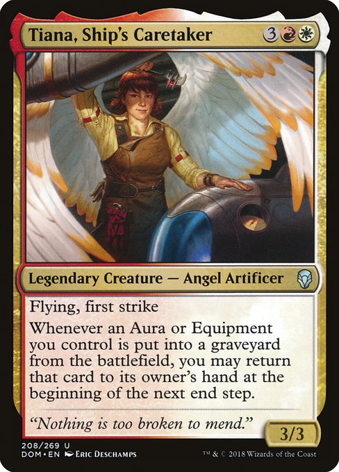 Tiana, Ship's Caretaker (208) (Foil) - Dominaria - Game On
