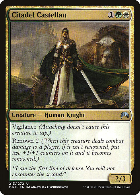Citadel Castellan (213) (Foil) - Magic Origins - Game On