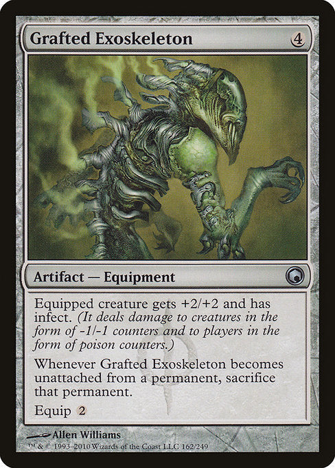 Grafted Exoskeleton (162) - Scars of Mirrodin - Game On