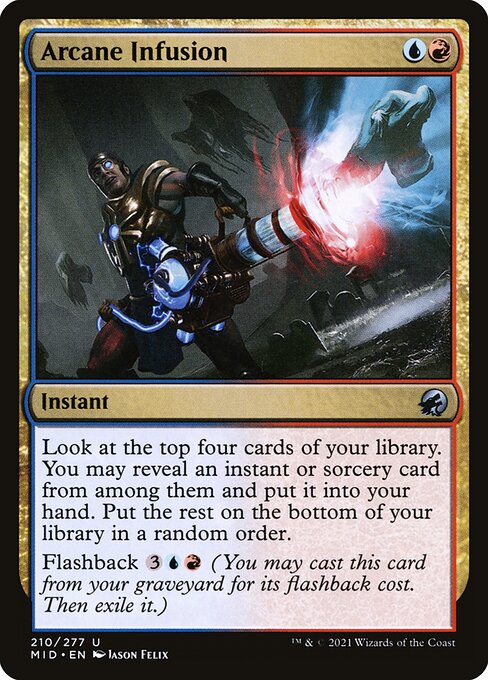 Arcane Infusion (210) (Foil) - Innistrad: Midnight Hunt - Game On
