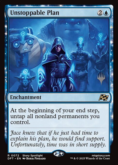 Unstoppable Plan (72p) - Aetherdrift Promos - Game On