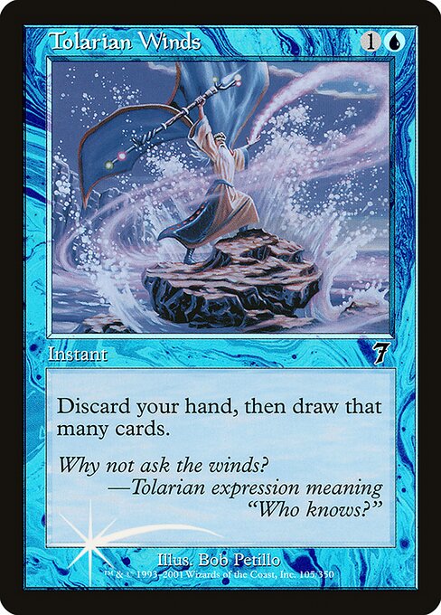Tolarian Winds (105★) (Foil) - Seventh Edition - Game On