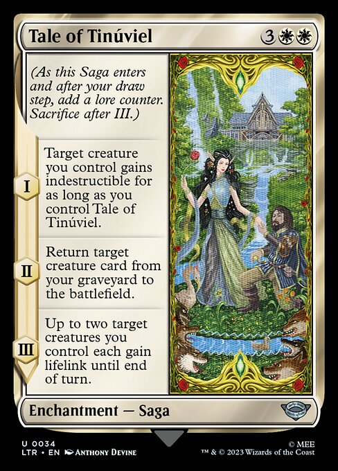 Tale of Tinúviel (34) (Foil) - The Lord of the Rings: Tales of Middle-earth - Game On