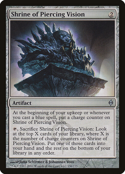 Shrine of Piercing Vision (156) - New Phyrexia - Game On